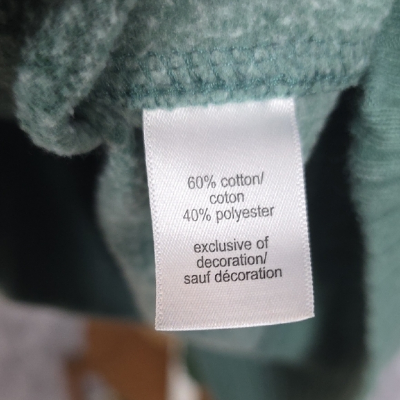 Maurices Teal Quarter Zip Pullover - Picture 8 of 8